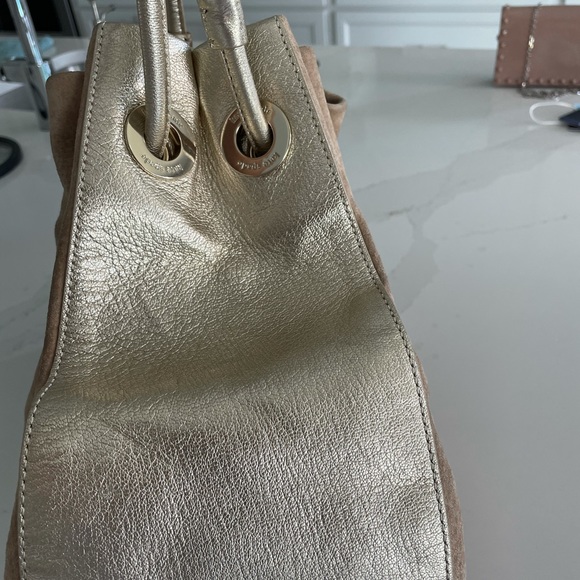 Large Kate Spade suede purse - Picture 3 of 12